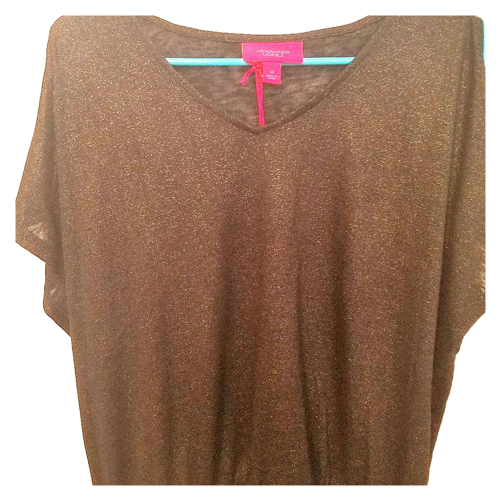 Cold Shoulder Top with Banded Bottom